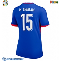 Fotballdrakt Dame Frankrike Marcus Thuram #15 Hjemmedrakt EM 2024 Kortermet